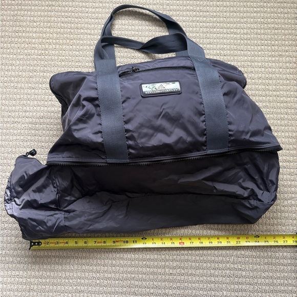 Adidas by Stella McCartney Black Duffle Yoga Gym Bag - Dark Grey - Picture 7 of 15